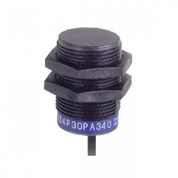Indukční snímač přiblížení TMSS GERMANY XS4P30PA340, M30, PNP NO, snímání 10mm, 12-24VDC, 2m kabel