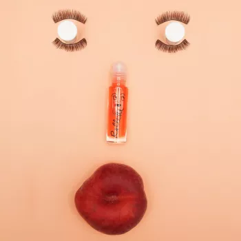 Roll-on lesk na rty pro děti Peach Nailmatic Kids 6,5 ml