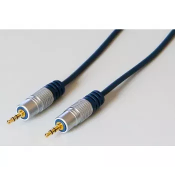 Audio kabel EXERTIS CONNECT Professional Slimline, 3,5 mm stereo jack samec na samec, 5,0 m, černý 987995