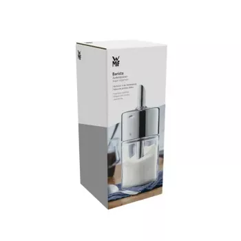 Cukřenka WMF Basic 200 ml, Cromargan® nerez a sklo, stříbrná/transparentní