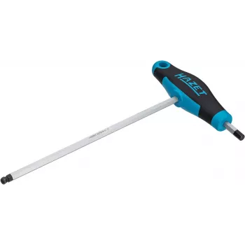 Šroubovák s T-rukojetí HAZET 829KK-6, vnitřní šestihran, 6 mm, čepel 150 mm