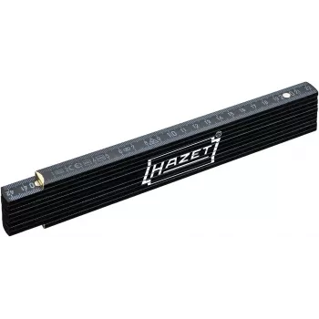 HAZET 2154-200 Folding Rule 2 m Beechwood Metric Double-Sided