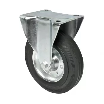 Pevné kolečko Wagner design yourself RO 8200, stříbrné, 50 mm kolo, nosnost 50 kg, pozinkovaná ocel 4820001