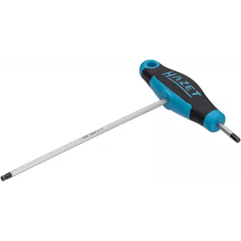 HAZET T-Handle Hex Screwdriver 2.5 mm, 100 mm Blade 829KK-2.5
