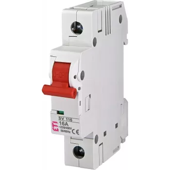 Modulární odpojovač zátěže ETI SV 116 1pólový 16A 002423121