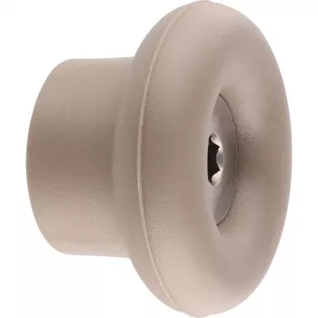 Věšák na oblečení Wagner design yourself DOT, taupe, 1 háček, ze slitiny zinku, šroubová montáž 17022121