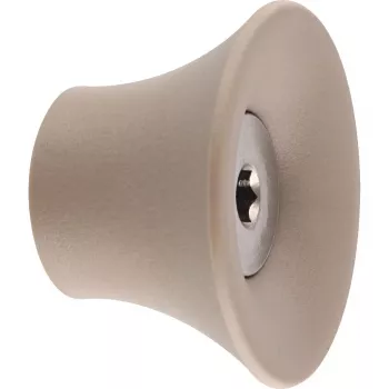 Věšák na oblečení Wagner design yourself TULIP, taupe, 1 háček, ze slitiny zinku, nástěnná montáž, zatížení 10 kg 17032121