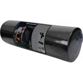 Fitness podložka SCHILDKROT 15 mm černá protiskluzová NBR 183x61 cm s popruhem na přenášení 960160