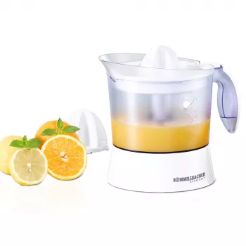 Elektrický lis na citrusy Rommelsbacher ZP40, 100 W, bílý