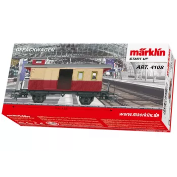 Osobní vůz Märklin 4108 H0 2. třída se skříňovým podvozkem DB Epoche III-IV