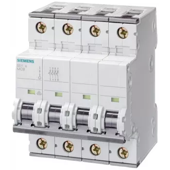 Jistič 3P+N B16 16A 6kA 230/400V AC Siemens 5SY66166