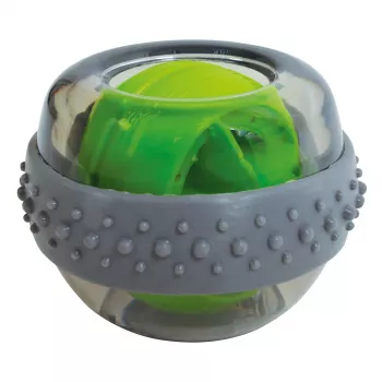 SCHILDKROT Spinball Gyroscopic Hand and Arm Trainer, Grey/Green, 70 mm, 255 g 960121
