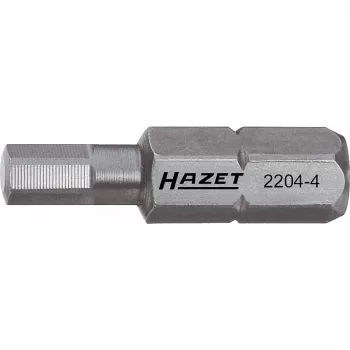 HAZET 2204-3 Hex Socket Screwdriver Bit 3 mm, 1/4 inch Drive, 25 mm Length