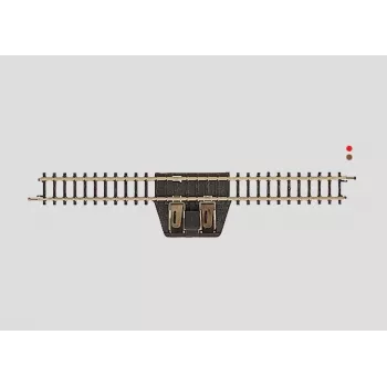 Přímá spojovací kolej Z-Gauge Märklin 8590 (110 mm, černá/žlutá)