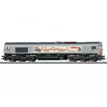 H0 dieselová lokomotiva řady 66 s digitálním dekodérem mfx+ a zvukem Märklin 039071