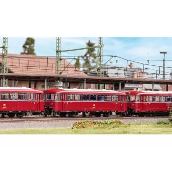 Přípojný vůz motorového vozu Märklin 041981 H0 DB řada 998.0 s oddílem pro službu