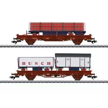 H0 sada 2 nákladních vozů Zirkus Busch DR Märklin 45042
