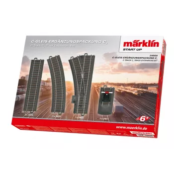 Märklin C-Track Extension Set C1 - H0 Scale (24900)