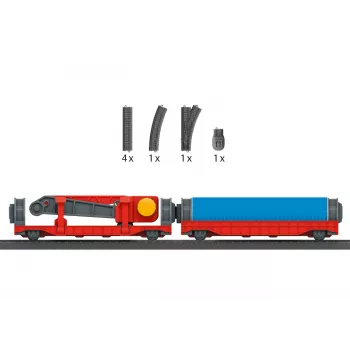 Märklin World 44347 H0 Loading Add-on Set with Crane Car