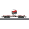 Vůz se stavebnicovými díly Märklin 44734 H0, černo-červený