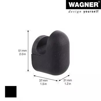 Věšák na kabáty PILL Wagner design yourself černý 1 ks (WH 0401) 17040121