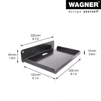 Nástěnný držák Wagner design yourself WH 2088, černý (15208801)