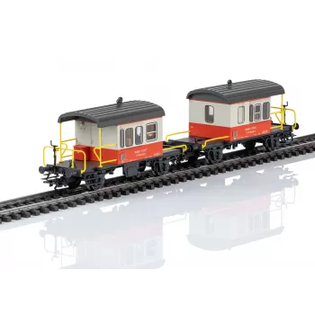 Sada vozů s posuvnými stěnami Märklin 46850 H0 SBB Sputnik, 2 vozy