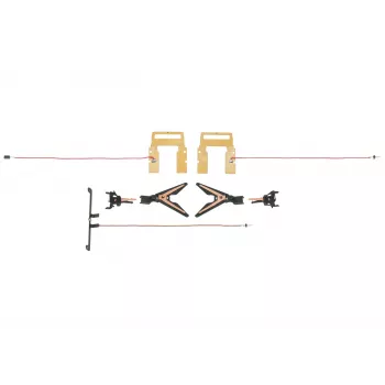 Vodivá krátká spřáhla Märklin 072024 H0, 1 ks