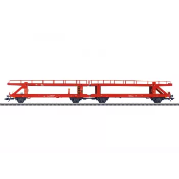 Dvojitý vůz pro přepravu automobilů Märklin 47180 H0 Laaeks 553.1 DB AG