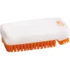 Kartáč na nehty Haug Bürsten 7206, bílý/oranžový plast