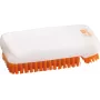 Kartáč na nehty Haug Bürsten 7206, bílý/oranžový plast