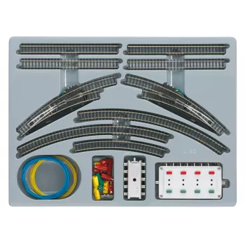 Märklin 08192 sada dvojité koleje T1 – kolejivo Z (1:220) rozšiřující sada