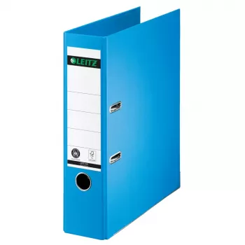 Pořadač LEITZ 180° A4 80 mm světle modrý karton 1007-00-30