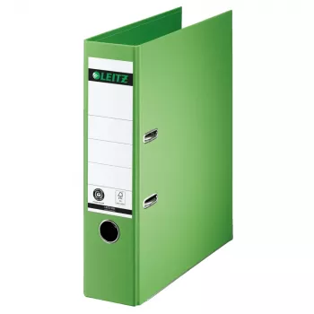 Pořadač LEITZ 180° A4 80 mm světle zelený karton 1007-00-50