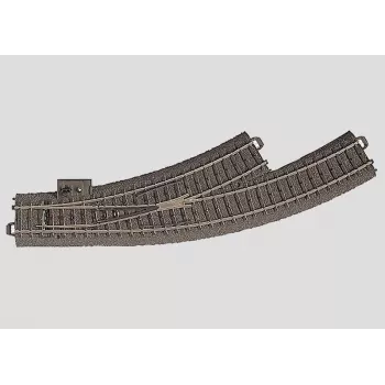 Märklin 24671 H0 C-kolej zakřivená kolej R6 30°