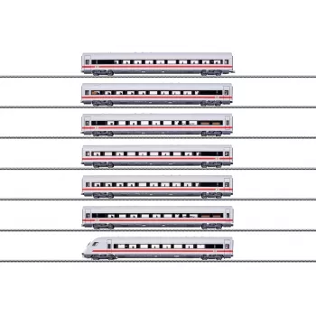 Märklin 042930 H0 sada vozů vysokorychlostního vlaku ICE se 7 vozy, DB AG, měřítko 1:87