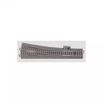 Märklin H0 C-Gleis (s ložem) 24712 výhybka, štíhlá, pravá 236,1 mm (24712)