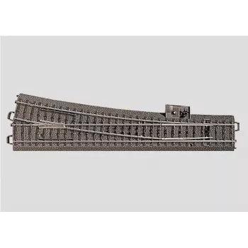 Märklin H0 C-Gleis (s ložem) 24712 výhybka, štíhlá, pravá 236,1 mm (24712)