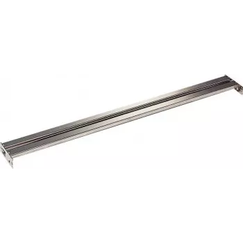 Závěsná lišta LEITZ, poniklovaný kov, 1000 mm, ochrana proti korozi, hladký povrch, 10 ks (2010-00-00)