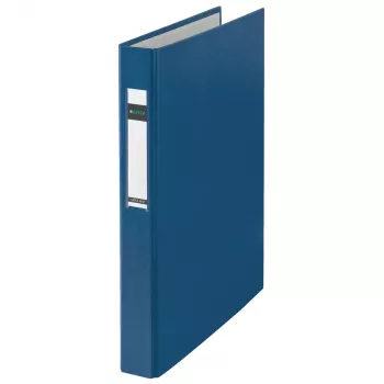 Kroužkový pořadač LEITZ Standard A4 nadrozměr modrý 4 D-kroužky hřbet 25 mm 41 mm 4212-00-35