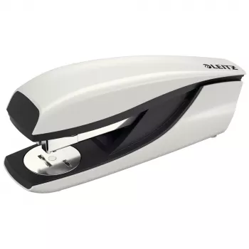 Sešívačka LEITZ Nexxt 5522, kapacita 40 listů, šedá, hloubka vkládání 70 mm, pro spony 24/6, 24/8, 26/6 5522-00-85