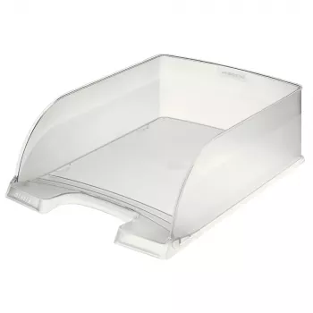 Přihrádka na dopisy Leitz Plus Jumbo DIN A4 Frost polystyren, stohovatelná 5233-00-03