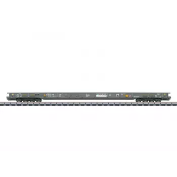 Märklin 047408 H0 nízkostěnný vůz s nákladem traktoru (AC)