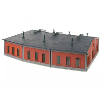 Stavebnice lokomotivní haly Märklin 72887, měřítko H0