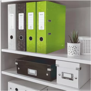 Pořadač s pákovým mechanismem Leitz 180° WOW A4 kulatý kroužek karton zelený 600 listů 80 g/m² (10050054)