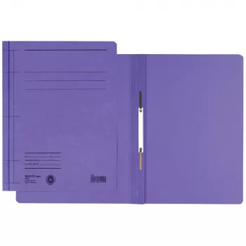Pořadač A4 LEITZ Rapid, manilový karton, fialový, 250 g/m², kapacita 250 listů, kovový mechanismus, balení 25 ks (3000-00-65)