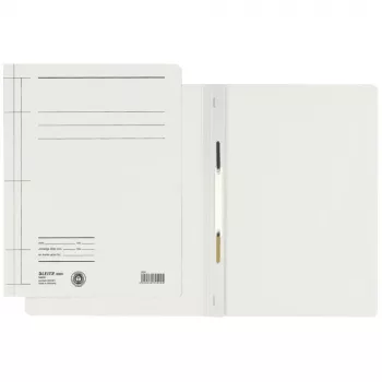 Spisový pořadač A4 LEITZ Rapid, manilový karton, bílý, 250 g/m², kapacita 250 listů, balení 25 ks (3000-00-01)