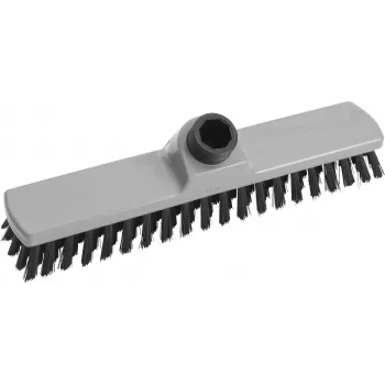 Haug Bürsten in-up Scrub Brush Head, Grey Plastic, 280 mm, Medium-Stiff PP Bristles (98140RC)