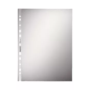 Děrovaná fólie LEITZ 47960000 A4, polypropylen 0,07 mm, transparentní, balení 100 ks