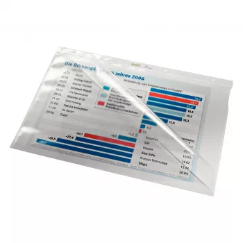 Průhledná zakládací fólie A4 Leitz 4744-0000 PVC, 2děrová, 50 ks